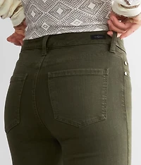 High Rise Ankle Skinny Stretch Jean