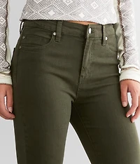 High Rise Ankle Skinny Stretch Jean