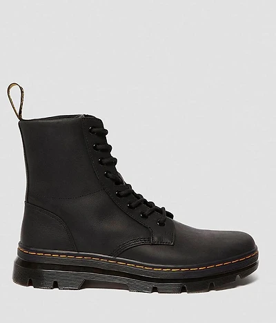 Combs Leather Combat Boot