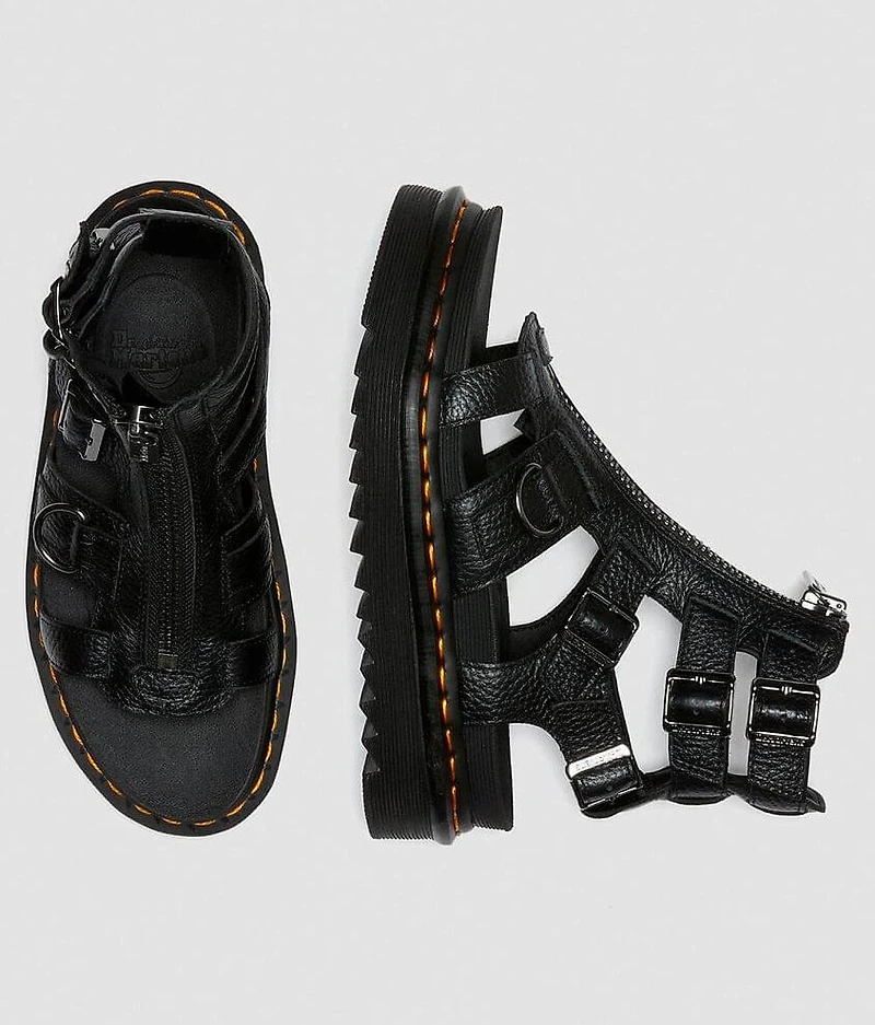 Olson Milled Nappa Leather Sandal