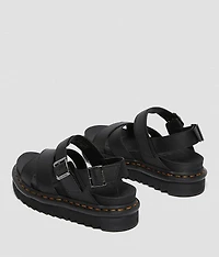 Voss II Hydro Leather Flatform Sandal