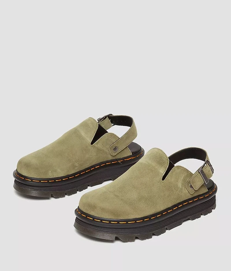 ZebZag Suede Mule