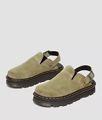 ZebZag Suede Mule