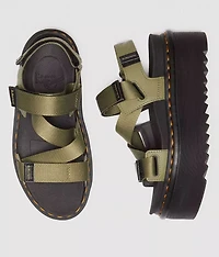 Kimber Athena Leather Flatform Sandal