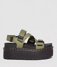 Kimber Athena Leather Flatform Sandal