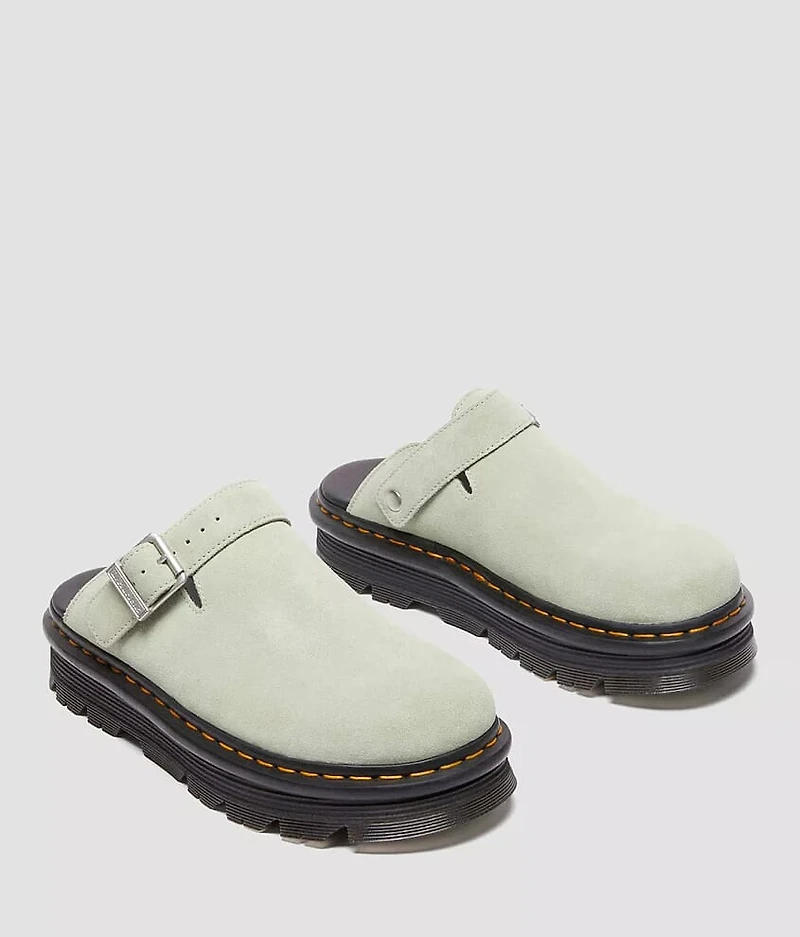 ZebZag Suede Mule