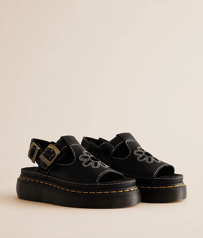 Dunnet Flower Leather Sandal