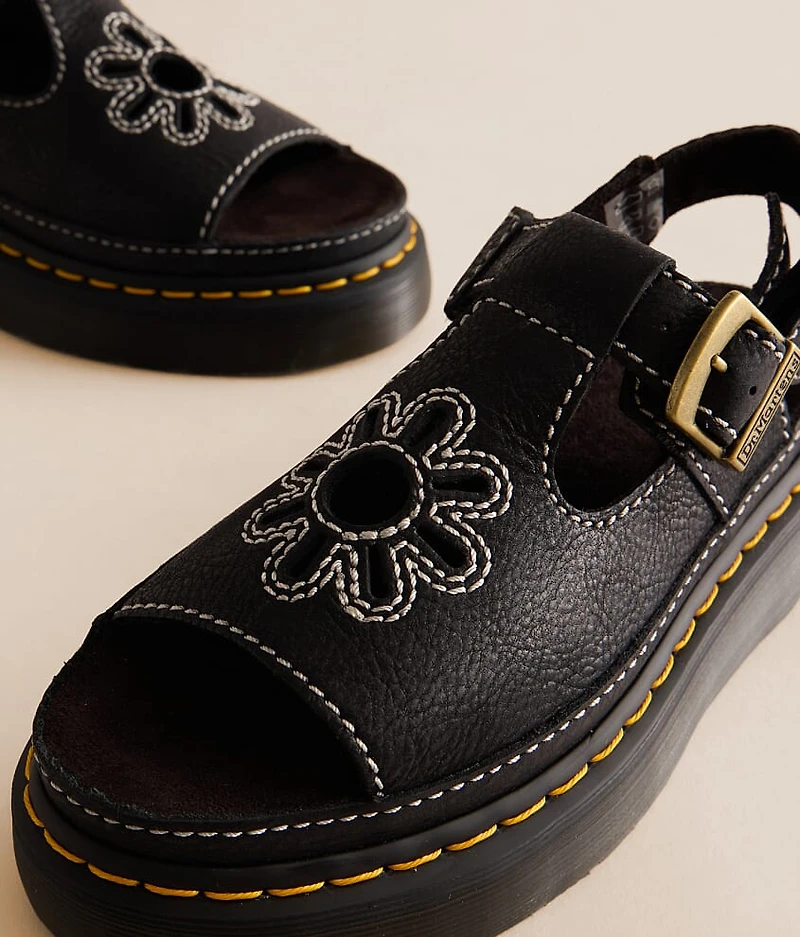 Dunnet Flower Leather Sandal