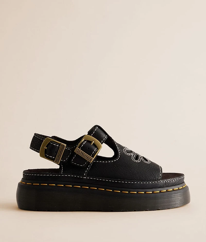 Dunnet Flower Leather Sandal