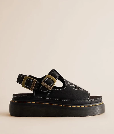 Dunnet Flower Leather Sandal