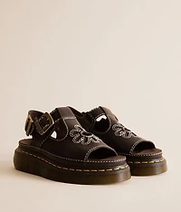 Dunnet Flower Leather Sandal