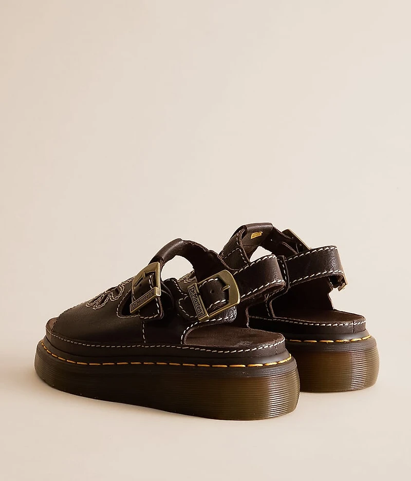 Dunnet Flower Leather Sandal