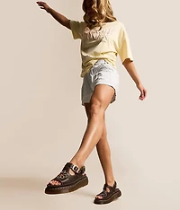 Dunnet Flower Leather Sandal