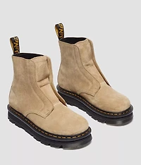 Zebzag Laceless Leather Ankle Boot