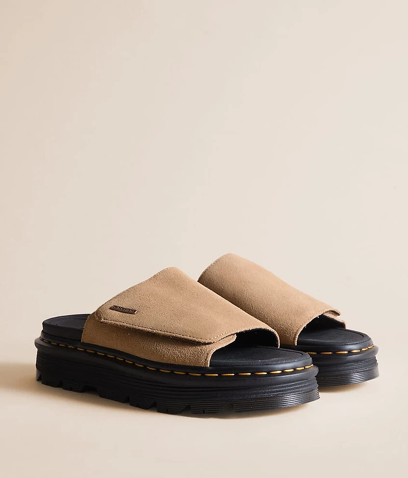 Zebzag Leather Slide