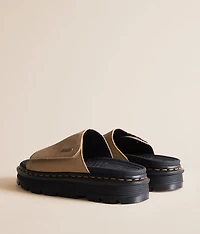 Zebzag Leather Slide