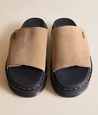Zebzag Leather Slide