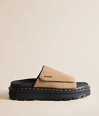 Zebzag Leather Slide