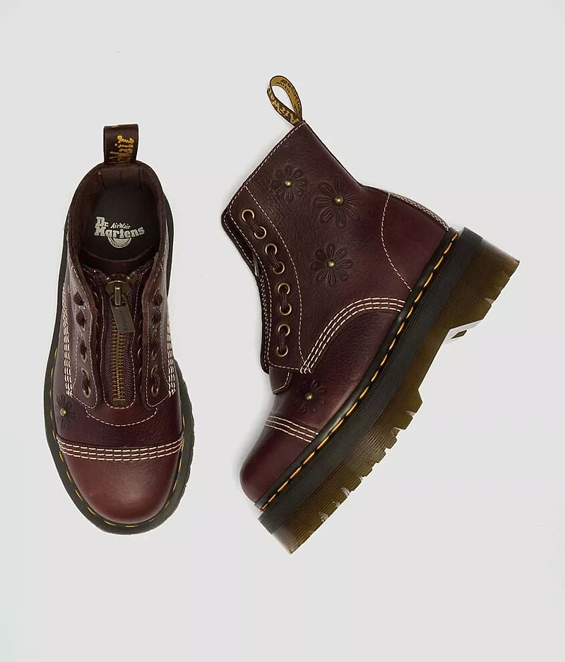 Sinclair Floral Leather Boot