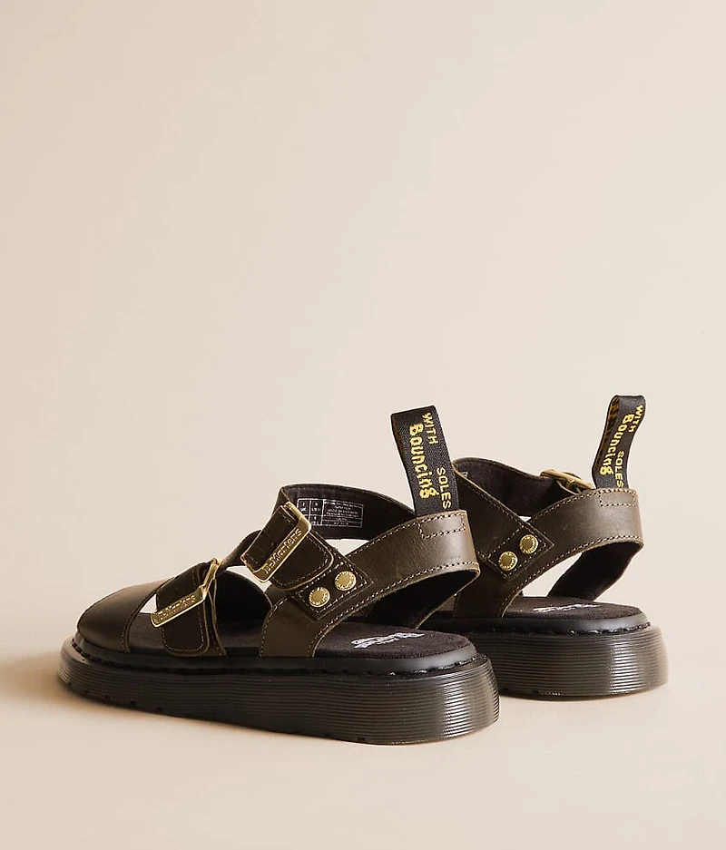 Wyoming Gryphon Leather Sandal