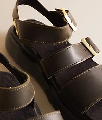 Wyoming Gryphon Leather Sandal