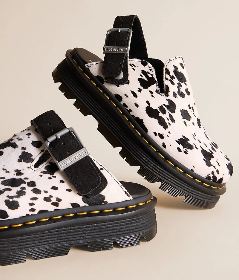 Zebzag Cow Leather Mule