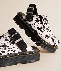 Zebzag Cow Leather Mule