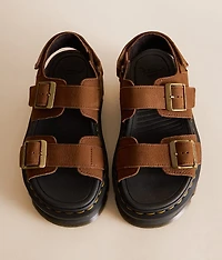Zebzag Leather Sandal