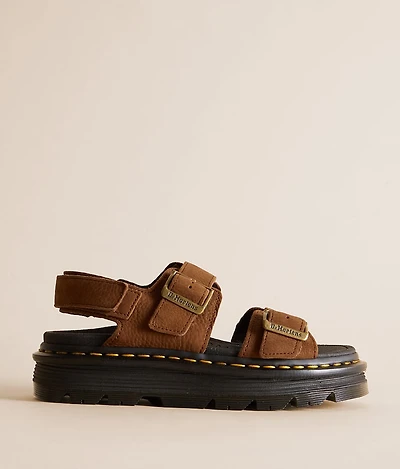 Zebzag Leather Sandal