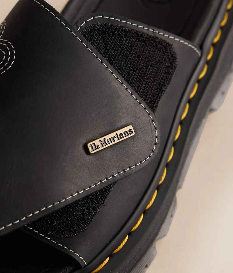 Zebzag Wyoming Leather Slide