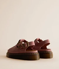 Dunnet Flower Leather Sandal