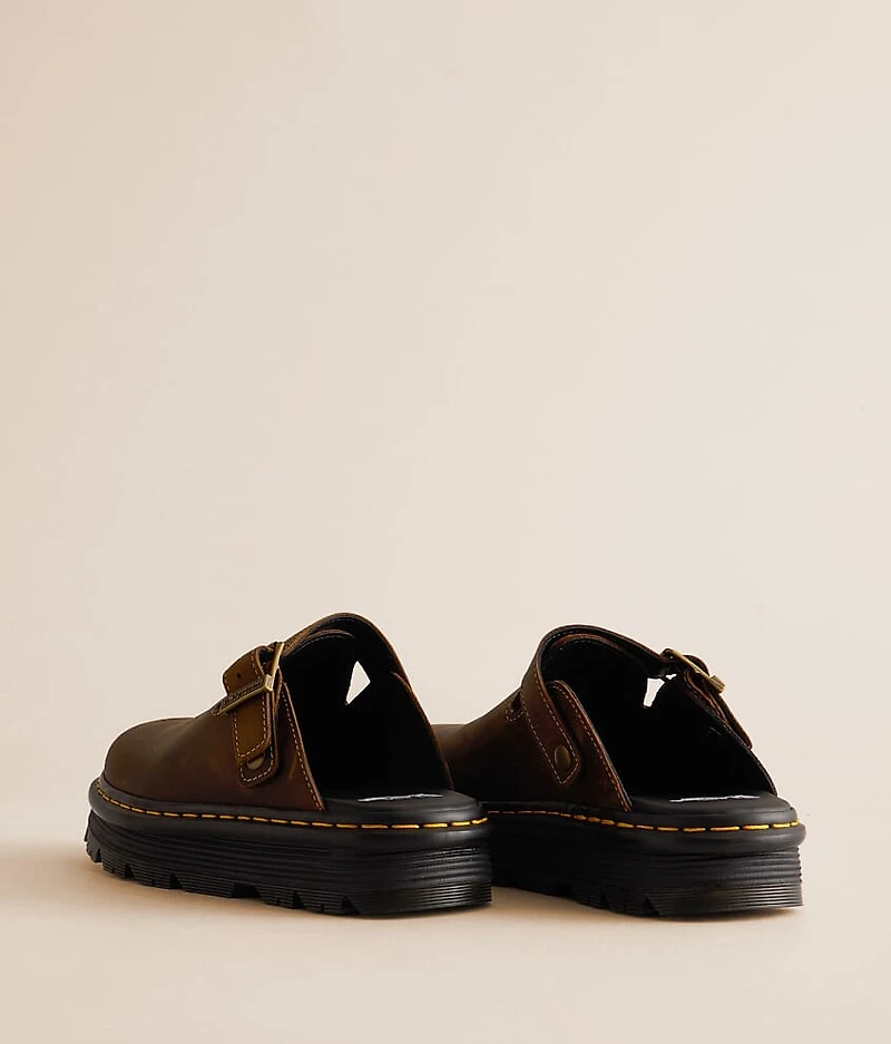 Zebzag Leather Mule