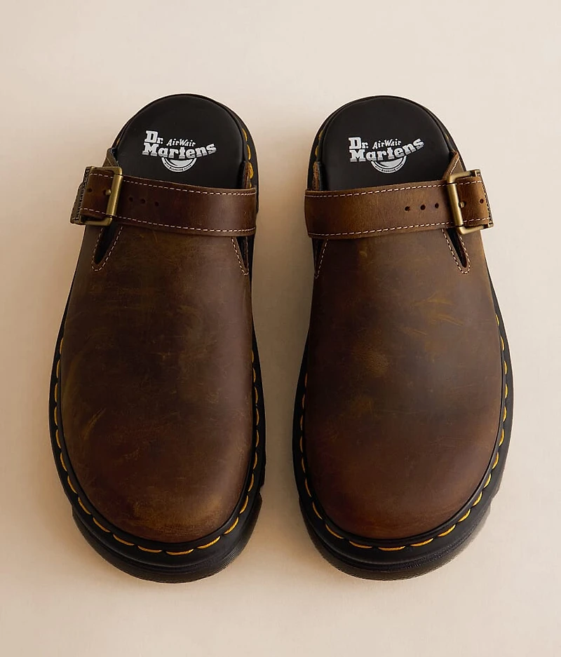 Zebzag Leather Mule
