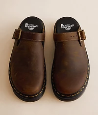 Zebzag Leather Mule