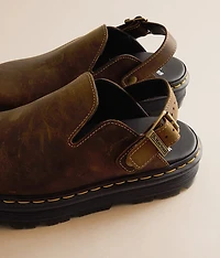 Zebzag Leather Mule