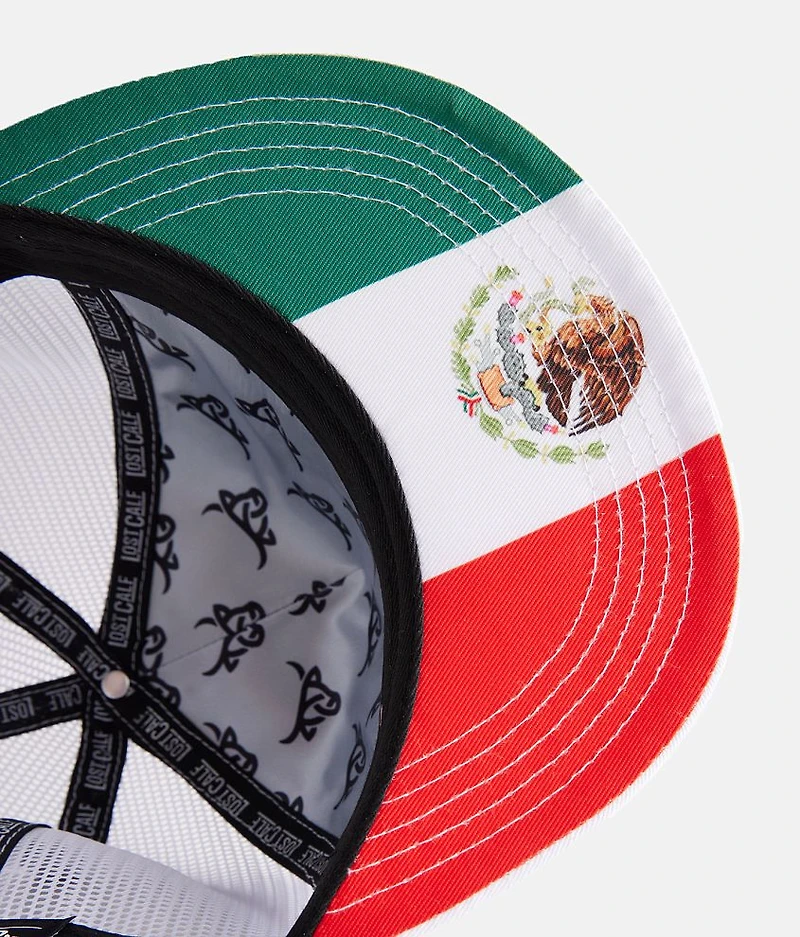 White Mexicalf Trucker Hat