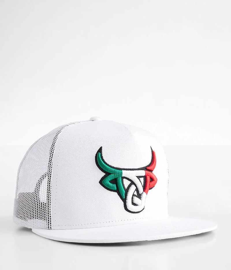 White Mexicalf Trucker Hat