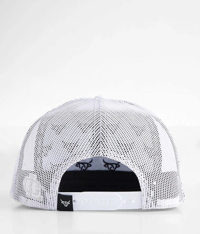White Cattle Trucker Hat