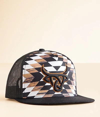 Rustic Black Trucker Hat