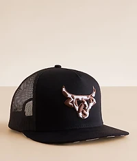 Lost Calf Cow Print Trucker Hat