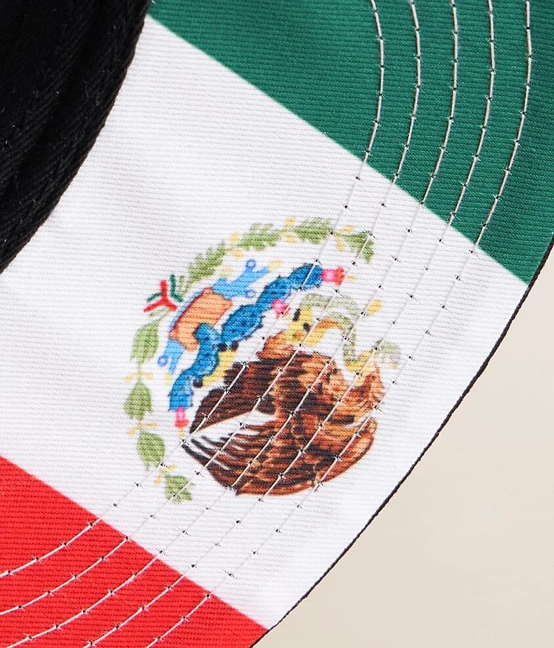 Mexico Rhinestone Trucker Hat