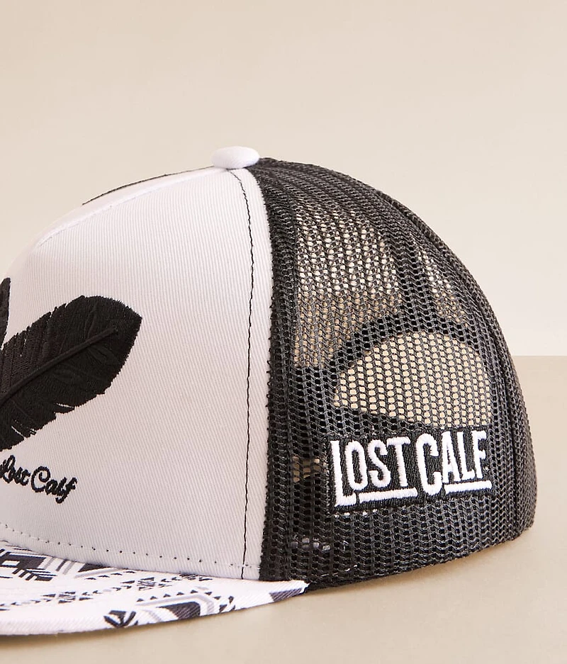Boys - Black Feather Trucker Hat
