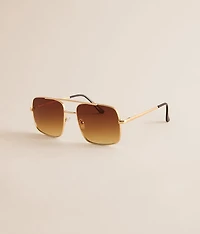 Square Aviator Sunglasses
