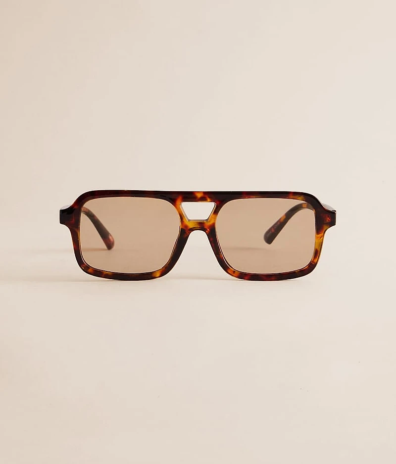 Tort Aviator Sunglasses