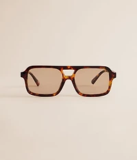 Tort Aviator Sunglasses