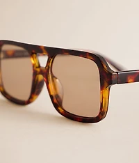 Tort Aviator Sunglasses