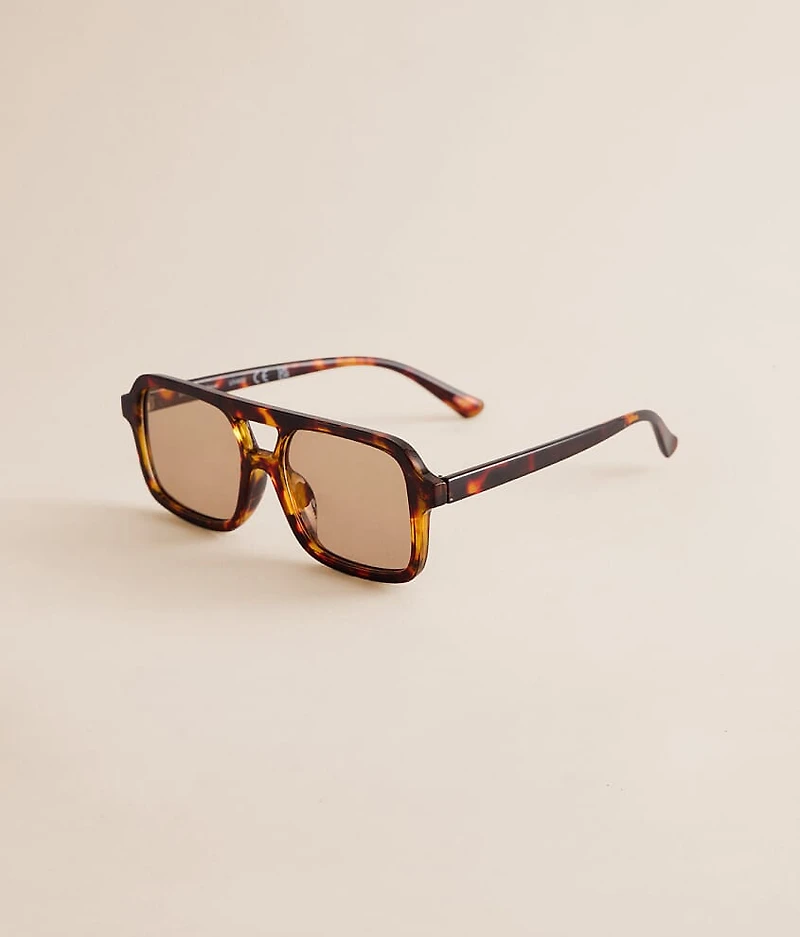 Tort Aviator Sunglasses