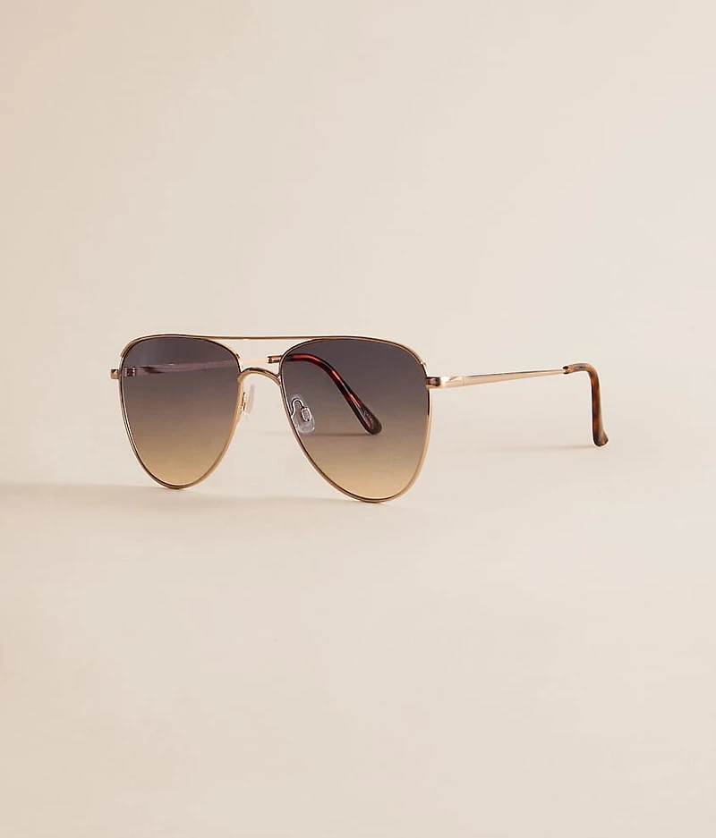 Gradient Aviator Sunglasses