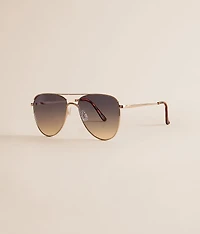 Gradient Aviator Sunglasses