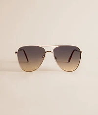 Gradient Aviator Sunglasses